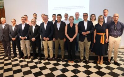 Mazón firma un acuerdo “histórico” con la Diputación de Alicante para invertir más de 15,5 millones de euros en reutilización de agua