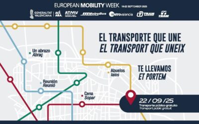 El Día sin Coche tendrá transporte gratuito en Metrovalencia, TRAM d’Alacant, TRAM de Castelló y Metrobús