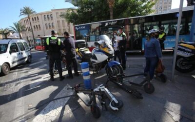 Alicante exigirá desde el 2 de enero un seguro de responsabilidad civil a los patinetes eléctricos