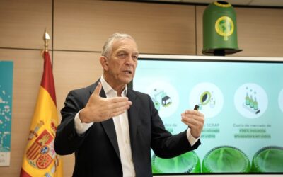 Ecovidrio supera el 72 % de vidrio reciclado en 2025, por encima del objetivo de la UE