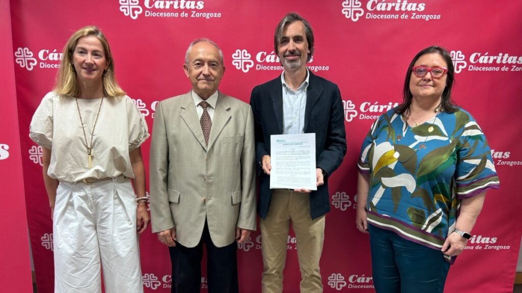 Visalia y Cáritas Diocesana de Zaragoza impulsan el mayor Banco de Energía por extensión territorial de España