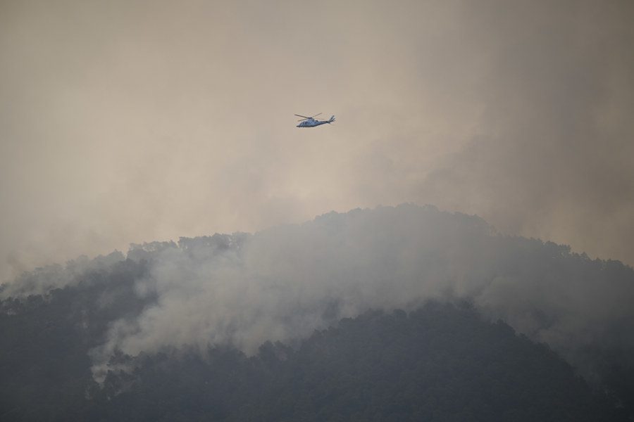 El incendio de la Vall d’Uixó quema ya 7.200 hectáreas y sigue sin control