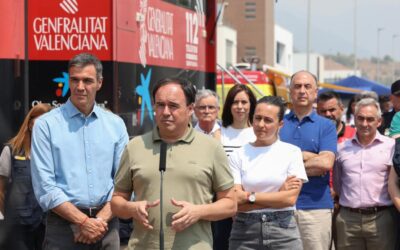 Pérez Llorca subraya el respaldo a los afectados por el incendio de La Vall d’Uixó y reclama medidas reales de prevención y regeneración
