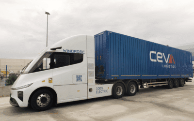 Ceva Logistics prueba con éxito su primer camión 100% eléctrico con una autonomía de 670 kilómetros