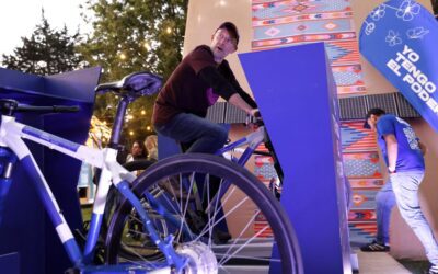 La Unión Europea apuesta por la sostenibilidad con bicicletas estáticas que generan energía