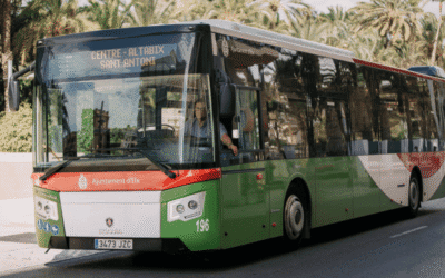 El autobús urbano de Elche alcanza los 12,8 millones de usuarios en 2024