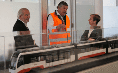 Marián Cano destaca el papel estratégico de Stadler en la industria valenciana y su contribución a la movilidad sostenible