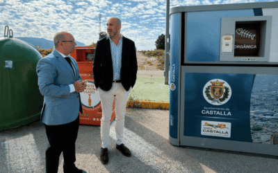 Jesús López: “Sería algo beneficioso para reducir la huella de carbono, que el proyecto ReciCast se vaya extendiendo a otros desde los pueblos cercanos”